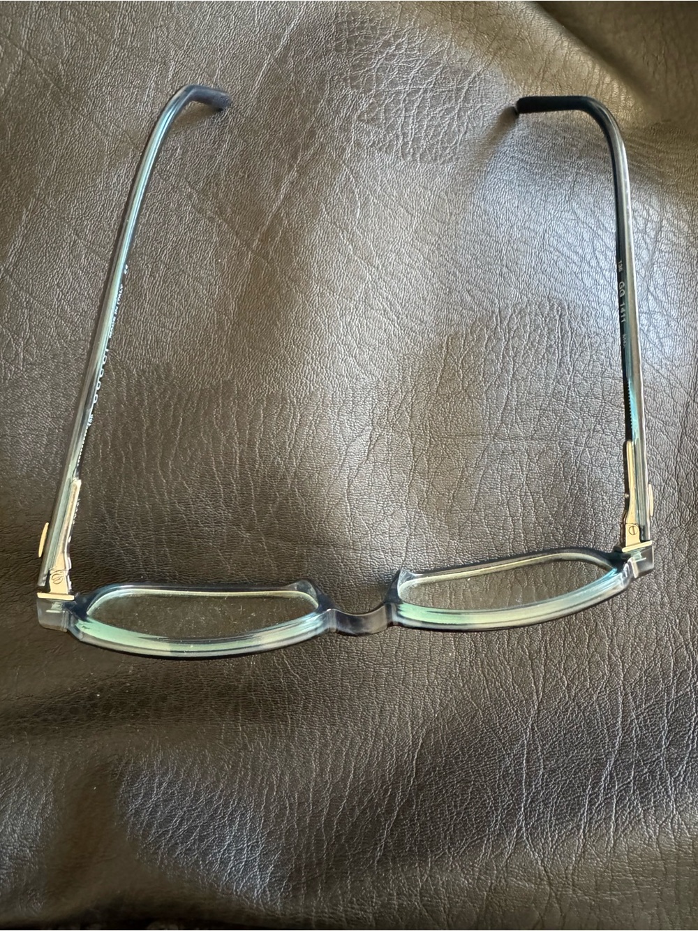 Gucci GG 1411 Authentic Made In Italy Round Glasses Frames Deep Teal - Picture 8 of 13